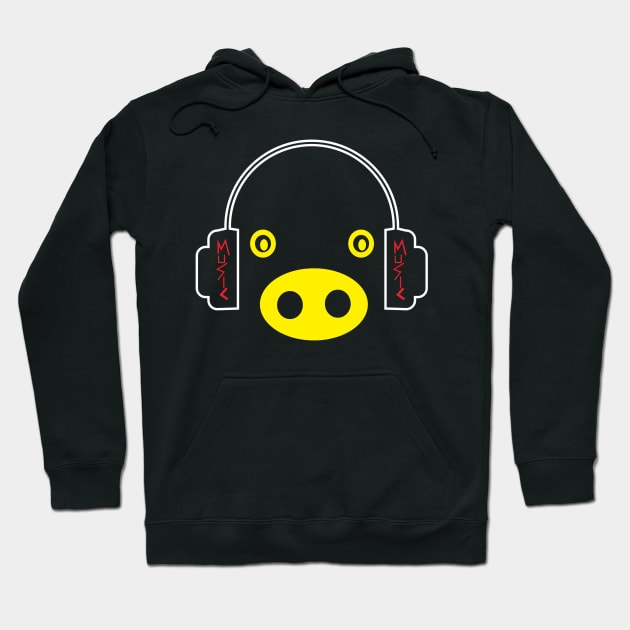 PIG Music Hoodie by Aplus+image